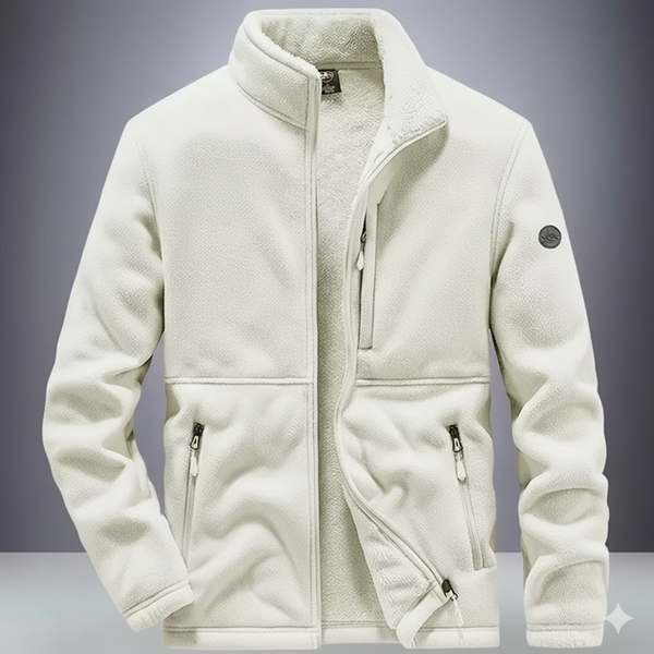 Men's Plus Size Winter Warehouse Jackets - Warm Fleece Hooded Coats, Cotton Sportswear