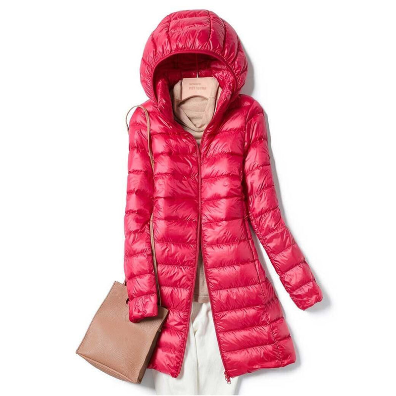 Women's Ultralight Winter Jacket - Lightweight & Stylish Leisure Outerwear for Cold Weather