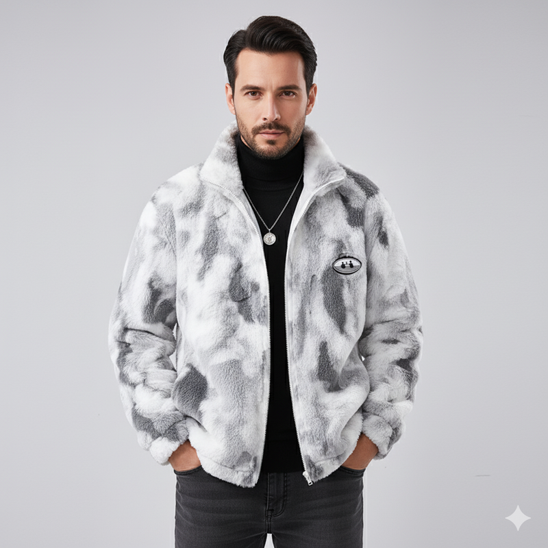 Men's Luxury Plush Parka