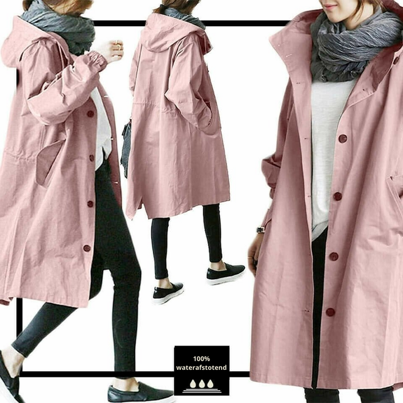 Stella Women's Oversized Windbreaker Jacket - Lightweight, Stylish & Comfortable Outdoor Wear
