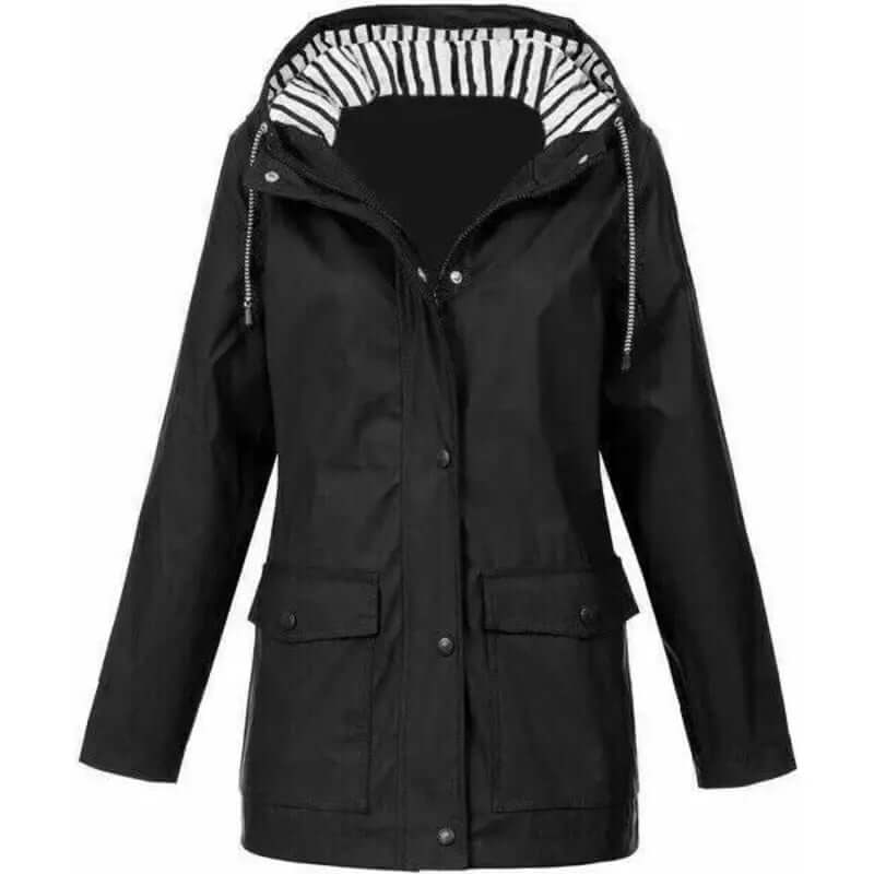 Women's Waterproof & Windproof Jacket - Lightweight, Breathable Outdoor Jacket for All Weather Conditions