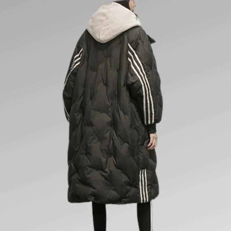 Tiril Women's Long Quilted Jacket - Stylish & Warm Outerwear for Cold Weather