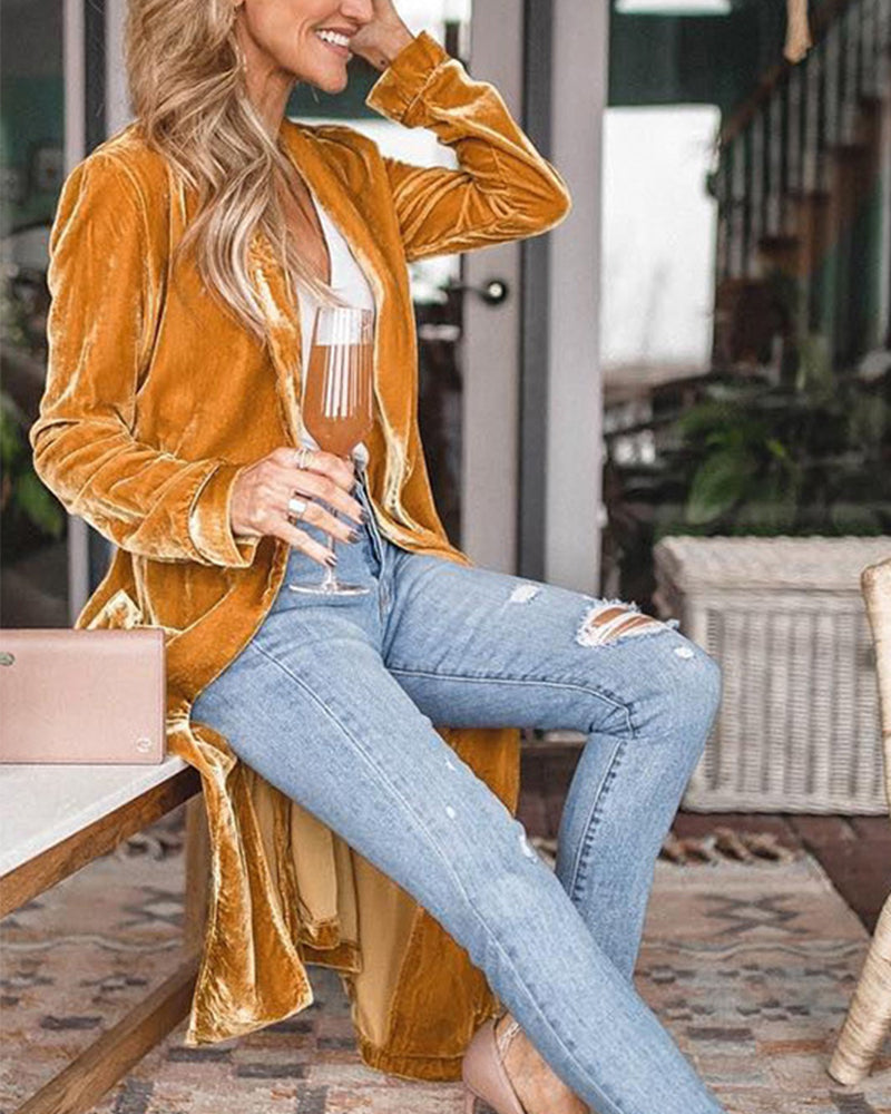 Women's Long Duster Cardigan - Stylish & Comfortable Lightweight Outerwear