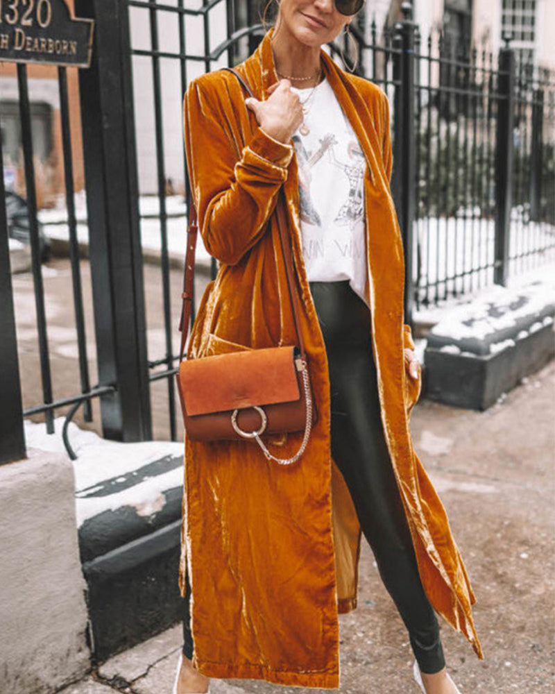 Women's Long Duster Cardigan - Stylish & Comfortable Lightweight Outerwear