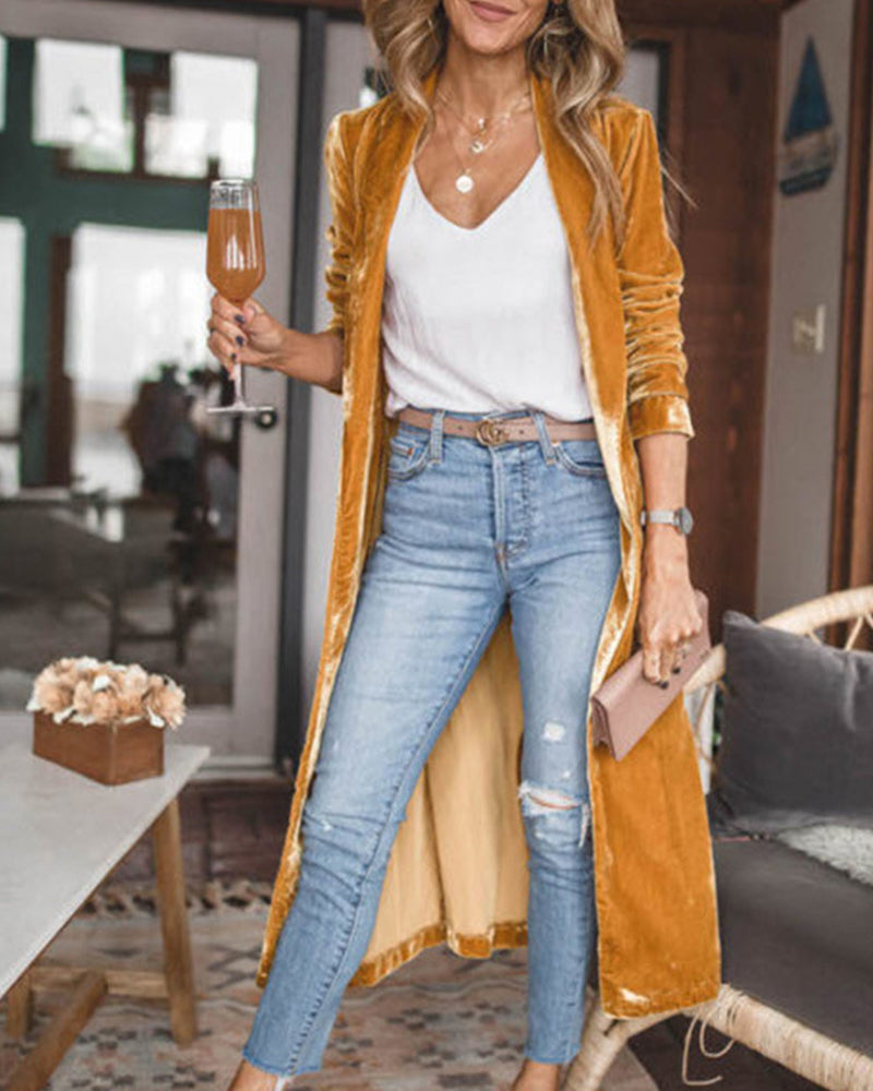 Women's Long Duster Cardigan - Stylish & Comfortable Lightweight Outerwear