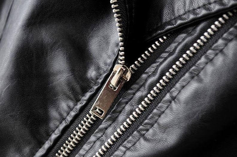 Women's Classic Black Leather Biker Jacket - Stylish & Durable Motorcycle Outerwear
