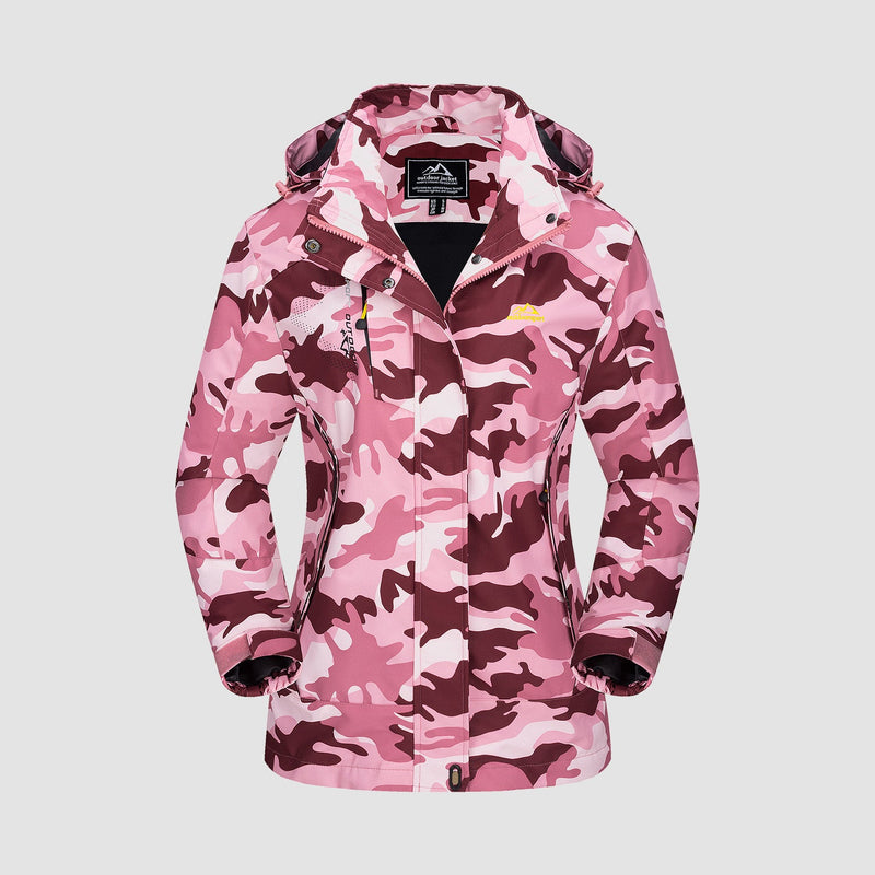 Women's 3-in-1 Waterproof Ski Jacket with Removable Fleece Liner - Versatile Winter Outerwear for Skiing & Outdoor Activities