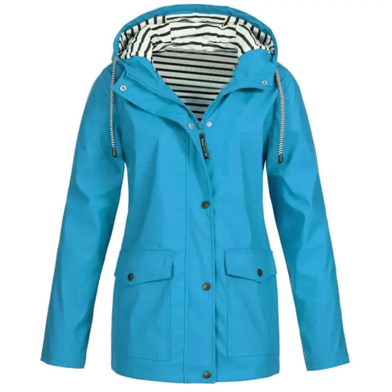 Women's Waterproof & Windproof Jacket - Lightweight, Breathable Outdoor Jacket for All Weather Conditions