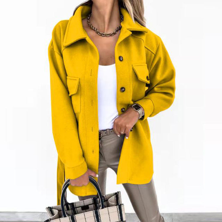 Stylish Women's Cotton Casual Jacket - Lightweight & Comfortable Outerwear for Everyday Wear