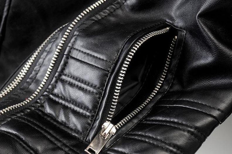 Women's Classic Black Leather Biker Jacket - Stylish & Durable Motorcycle Outerwear
