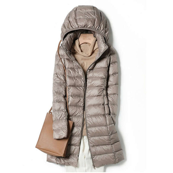 Women's Ultralight Winter Jacket - Lightweight & Stylish Leisure Outerwear for Cold Weather