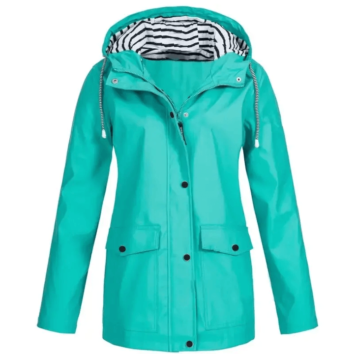 Women's Waterproof & Windproof Jacket - Lightweight, Breathable Outdoor Jacket for All Weather Conditions