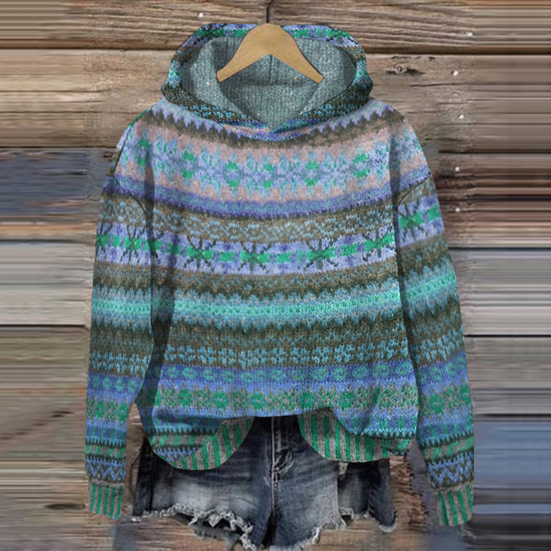 Chic Women's Cozy Sweater - Stylish & Warm Knit Pullover for Fall & Winter Fashion