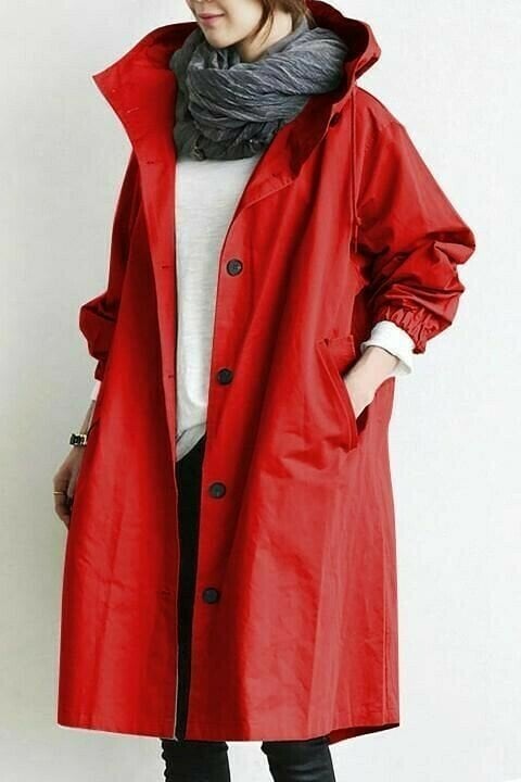 Stella Women's Oversized Windbreaker Jacket - Lightweight, Stylish & Comfortable Outdoor Wear