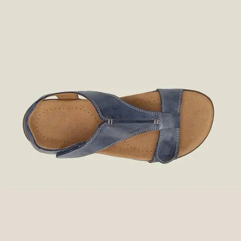 Women's Ergonomic Ortho Sandals with Cushioned Footbed & Adjustable Straps - Comfortable Open Toe Design for All-Day Support