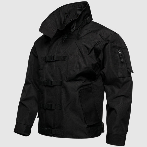 Alessandro Veneti Men's Euro Trek Fortress Jacket - Waterproof, Lightweight Outdoor Jacket for Hiking & Adventure