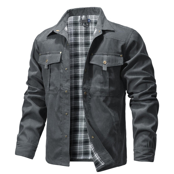 Alessandro Veneti Men's Ironclad Jacket - Durable, Stylish Outerwear for All Seasons