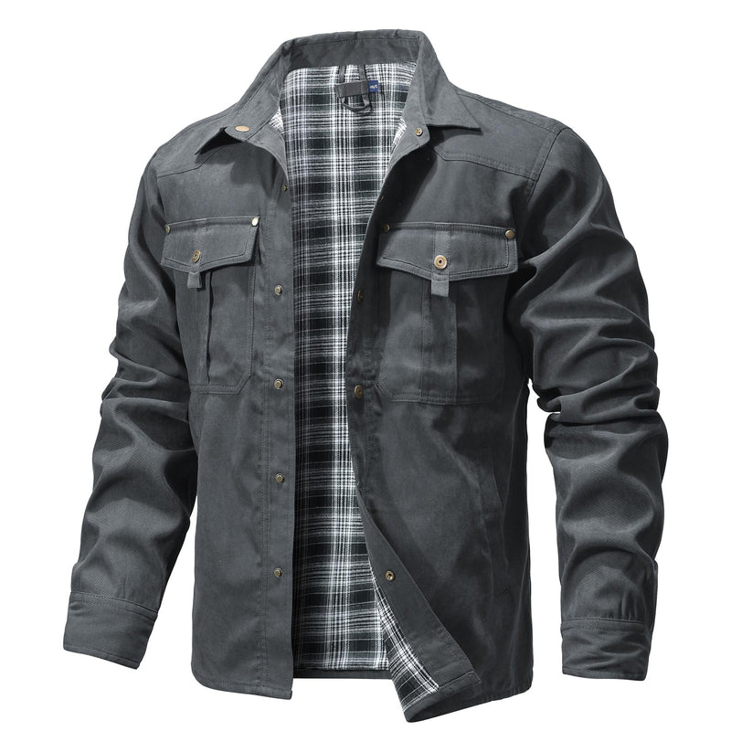 Alessandro Veneti Men's Ironclad Jacket - Durable, Stylish Outerwear for All Seasons
