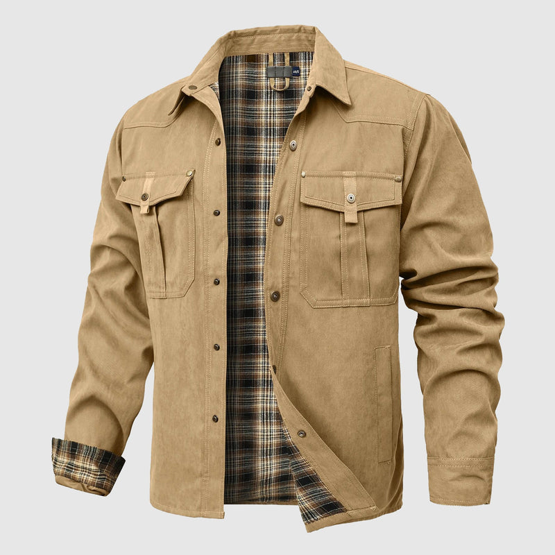 Alessandro Veneti Men's Ironclad Jacket - Durable, Stylish Outerwear for All Seasons