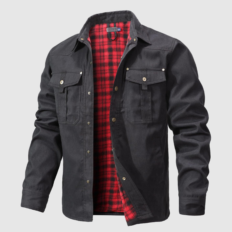 Alessandro Veneti Men's Ironclad Jacket - Durable, Stylish Outerwear for All Seasons