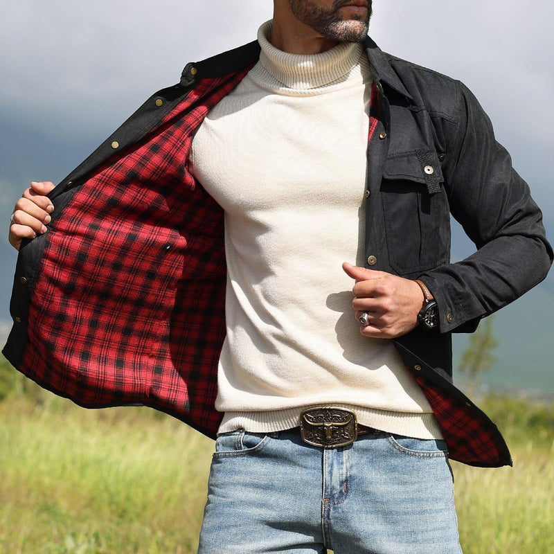 Alessandro Veneti Men's Ironclad Jacket - Durable, Stylish Outerwear for All Seasons