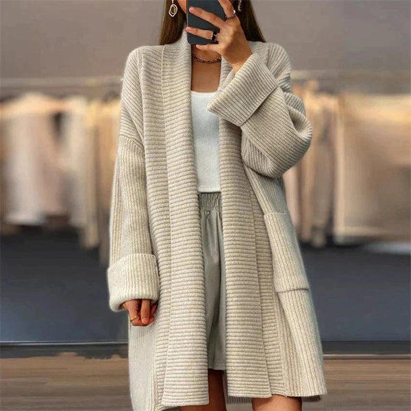Amélie Women's Knitted Jacket - Cozy & Stylish Cardigan for All Seasons