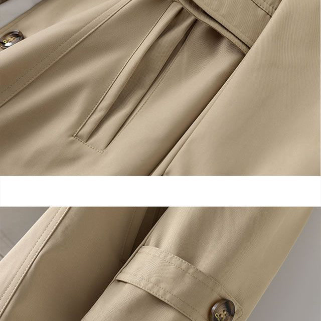 Elegant Bella Vita Trench Coat by Sofia Amoretti - Stylish Women's Outerwear for All Seasons