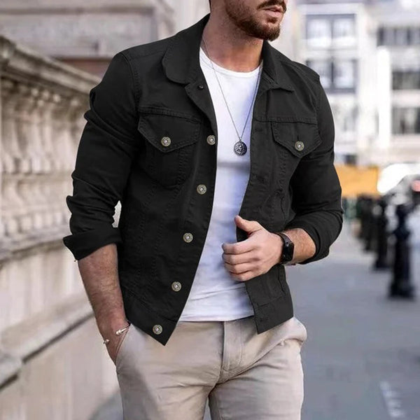 Avencea Men's Lightweight Spring Jacket - Stylish & Versatile Outerwear for Every Occasion
