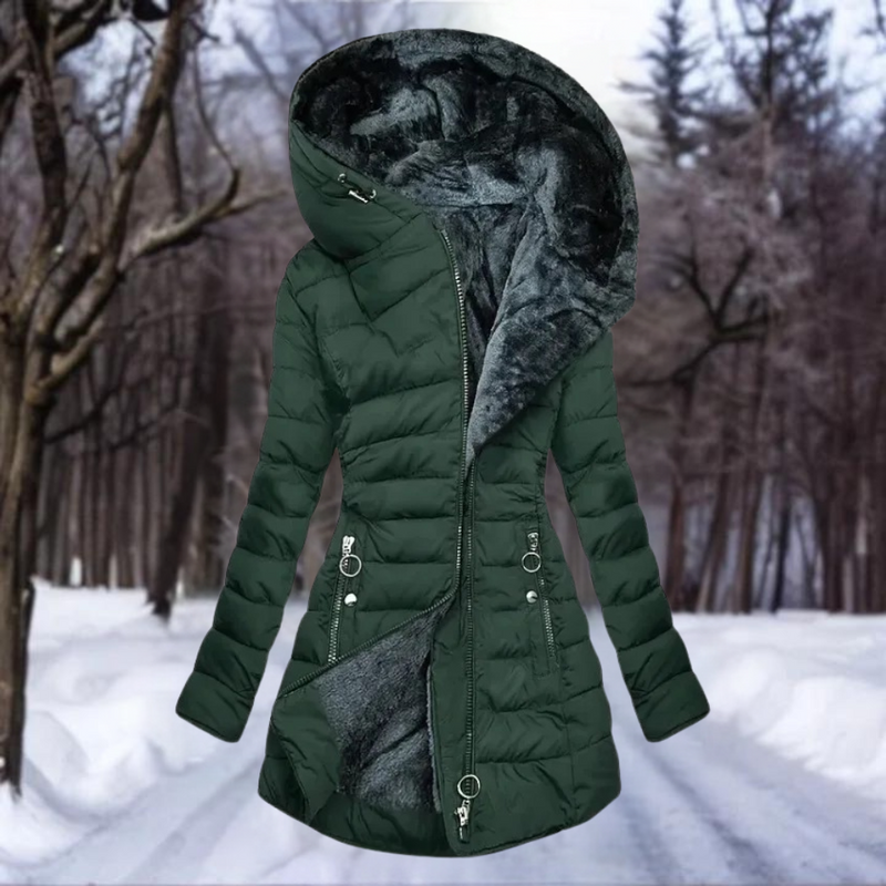 Laura Elegant Plush Coat - Luxurious Softness & Stylish Comfort for Every Occasion