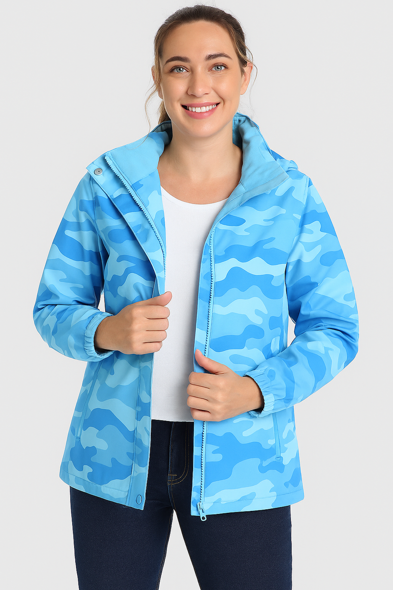 Women's 3-in-1 Waterproof Ski Jacket with Removable Fleece Liner - Versatile Winter Outerwear for Skiing & Outdoor Activities