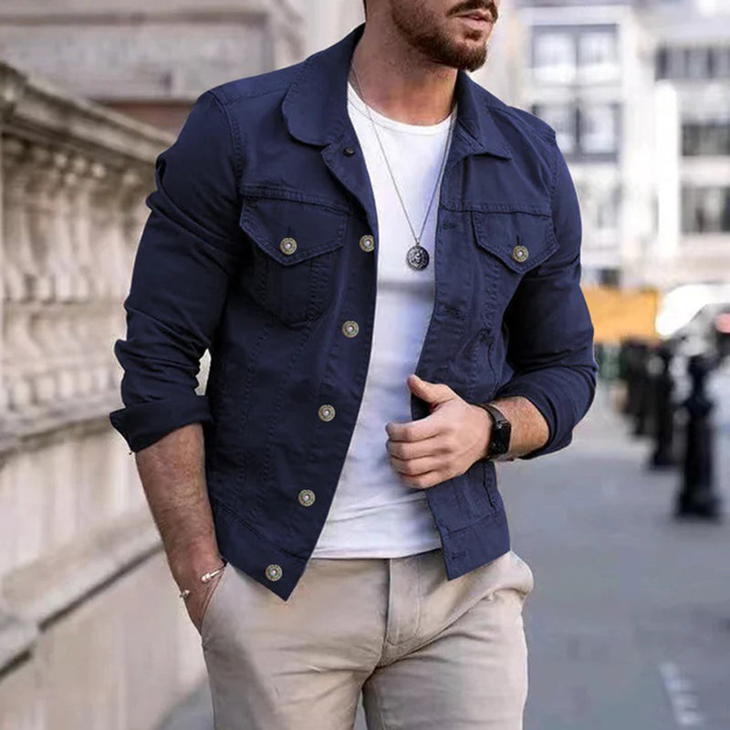 Avencea Men's Lightweight Spring Jacket - Stylish & Versatile Outerwear for Every Occasion