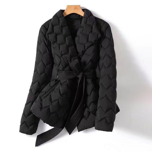 Elise Leroy Women's Chic Down Jacket - Stylish & Warm Winter Outerwear