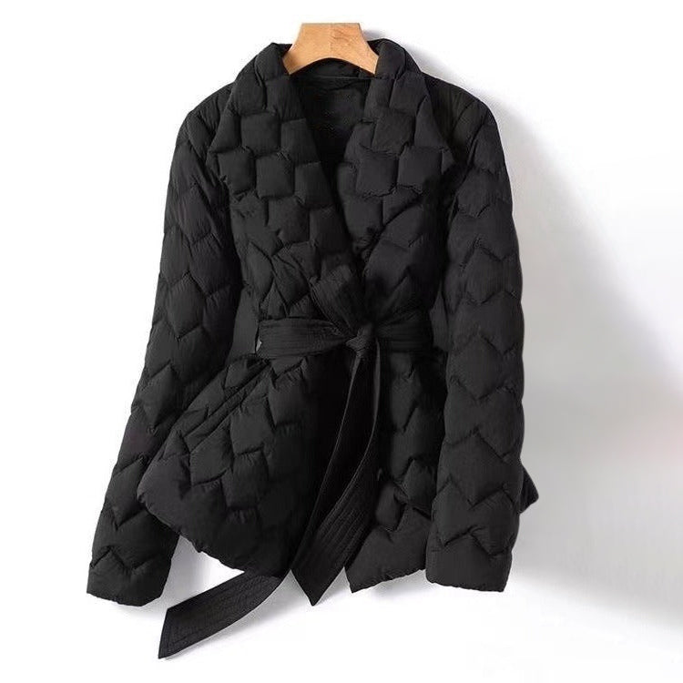 Elise Leroy Women's Chic Down Jacket - Stylish & Warm Winter Outerwear