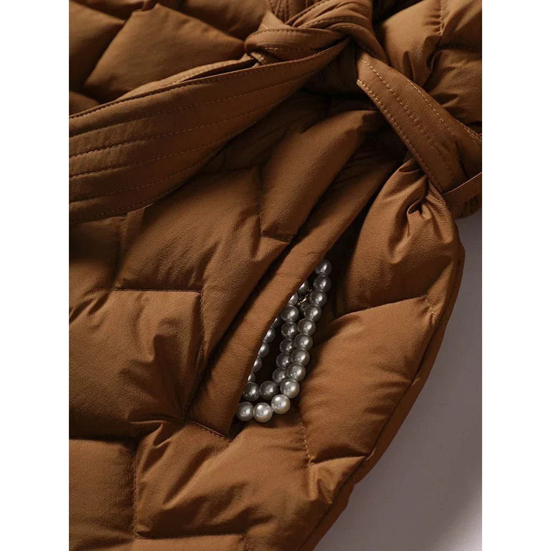Elise Leroy Women's Chic Down Jacket - Stylish & Warm Winter Outerwear