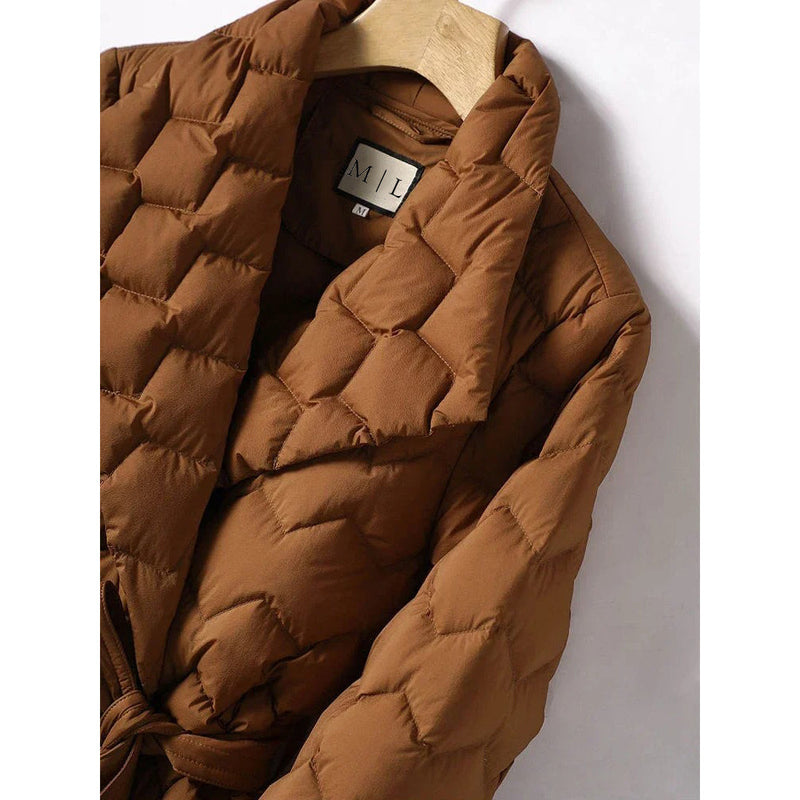 Elise Leroy Women's Chic Down Jacket - Stylish & Warm Winter Outerwear