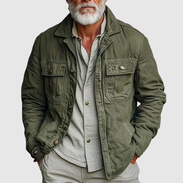 Felix Grant Legacy Men's Cargo Jacket - Stylish & Functional Outdoor Wear