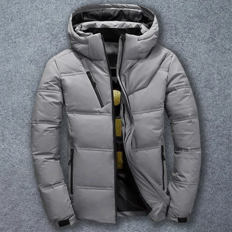 Felix Grant Men's Mountain Down Jacket - Lightweight, Waterproof, Insulated Outdoor Coat for Cold Weather
