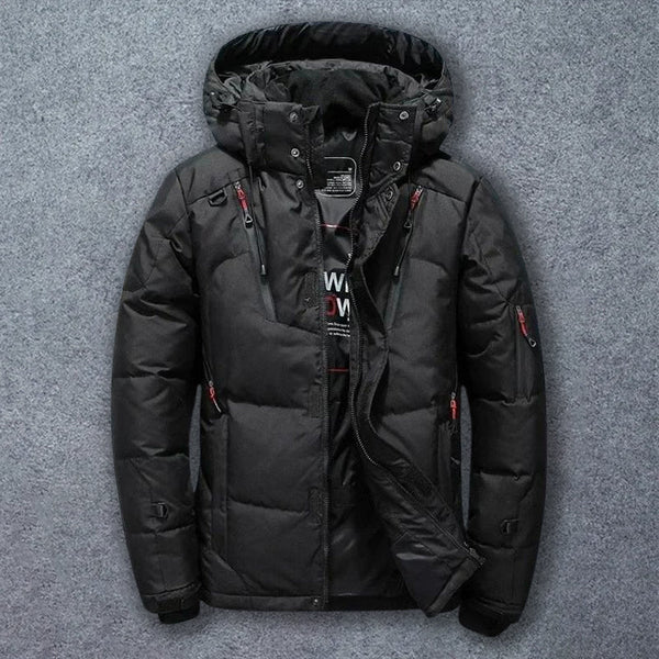Felix Grant Men's Mountain Down Jacket - Lightweight, Waterproof, Insulated Outdoor Coat for Cold Weather