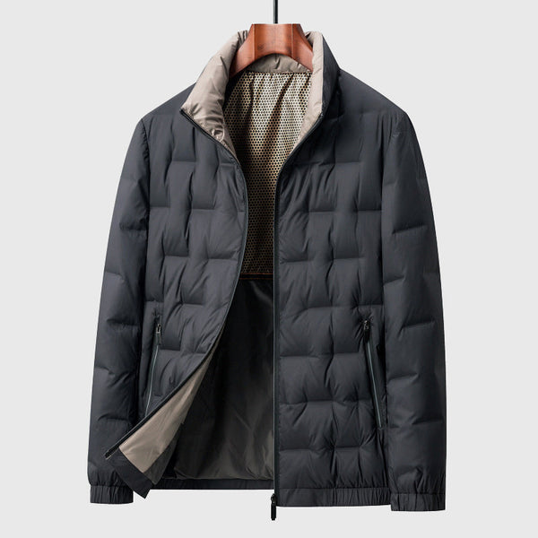 Felix Grant Winterguard Men's Down Jacket - Lightweight, Insulated, Water-Resistant Winter Coat for Ultimate Warmth & Comfort
