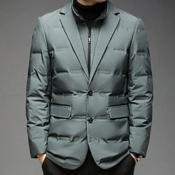François Blanchet Men's Down Winter Jacket - Insulated, Waterproof, and Stylish Outerwear for Cold Weather