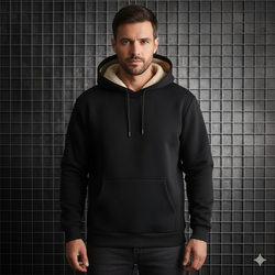 Men's Oversized Cashmere Fleece Hoodie