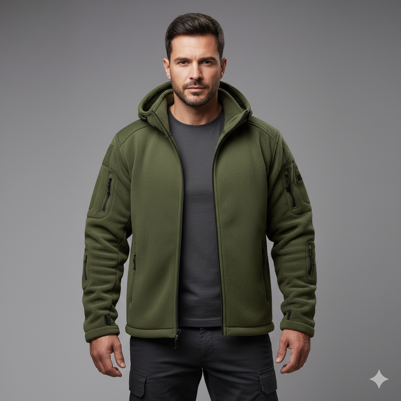 Men's Cashmere Golf Sweater Jacket - Casual Cardigan Outwear for Men