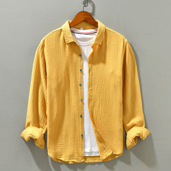 Men's Soft & Comfortable Casual Shirt - Breathable Fabric, Perfect for Everyday Wear