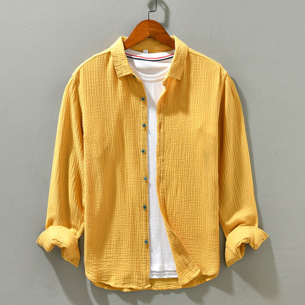 Men's Soft & Comfortable Casual Shirt - Breathable Fabric, Perfect for Everyday Wear