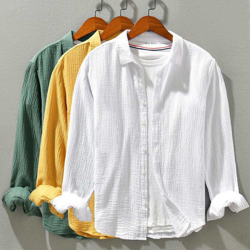 Men's Soft & Comfortable Casual Shirt - Breathable Fabric, Perfect for Everyday Wear