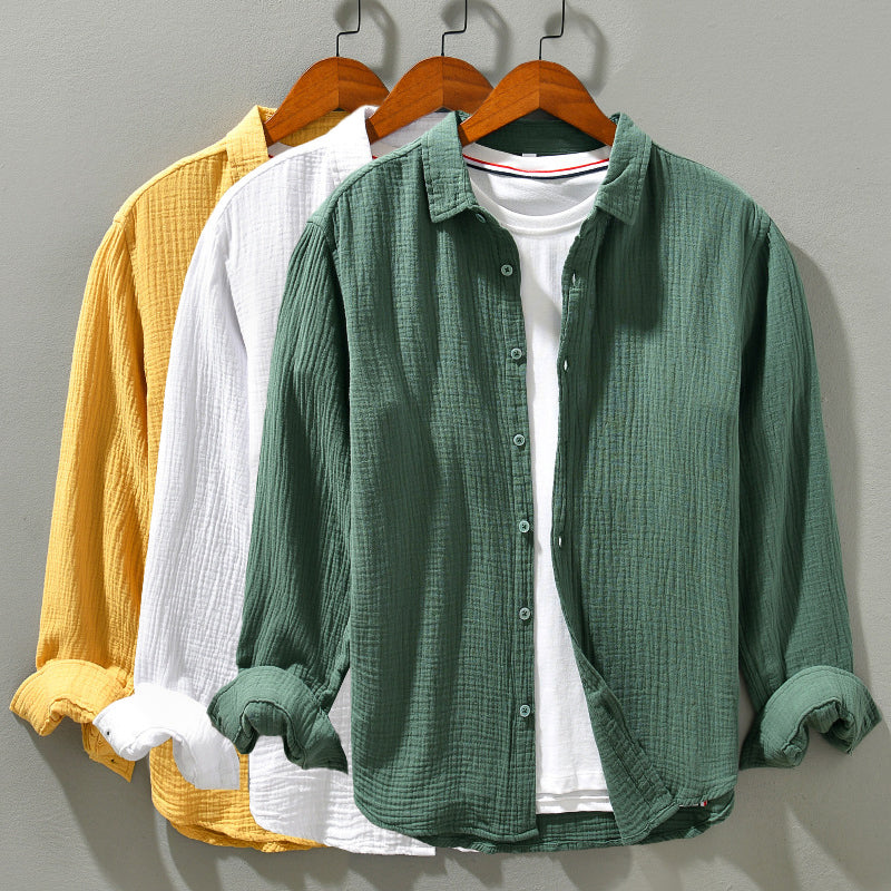 Men's Soft & Comfortable Casual Shirt - Breathable Fabric, Perfect for Everyday Wear