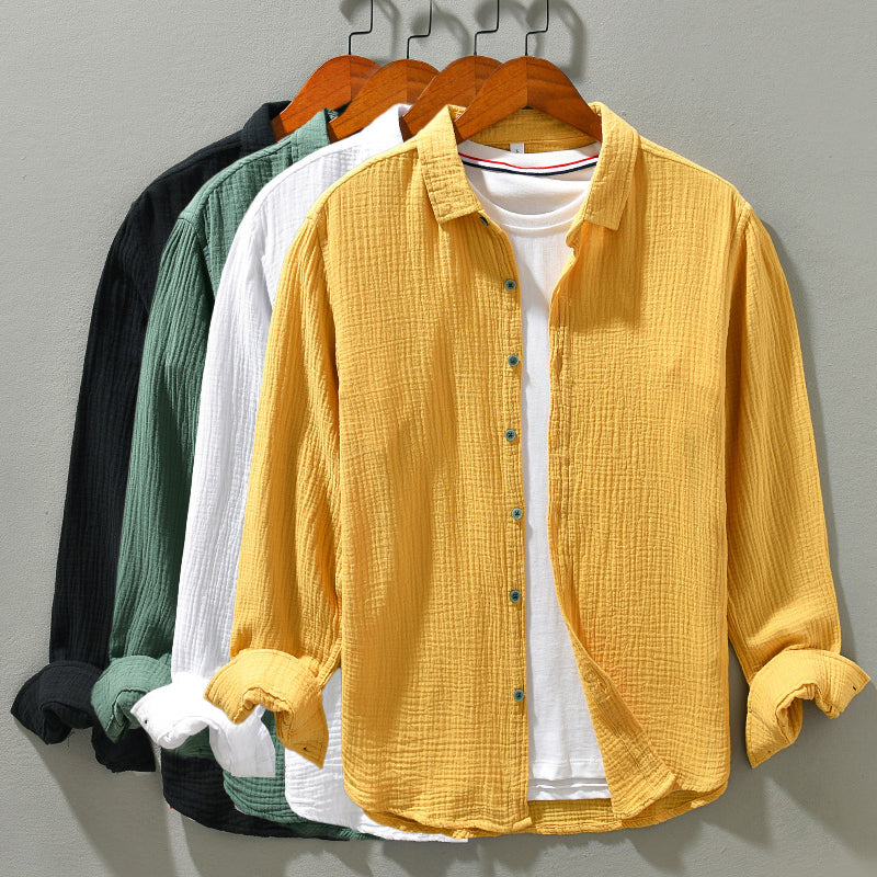Men's Soft & Comfortable Casual Shirt - Breathable Fabric, Perfect for Everyday Wear