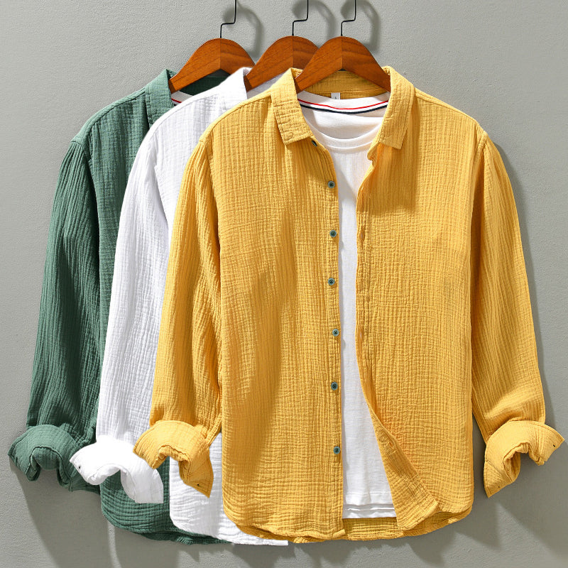 Men's Soft & Comfortable Casual Shirt - Breathable Fabric, Perfect for Everyday Wear