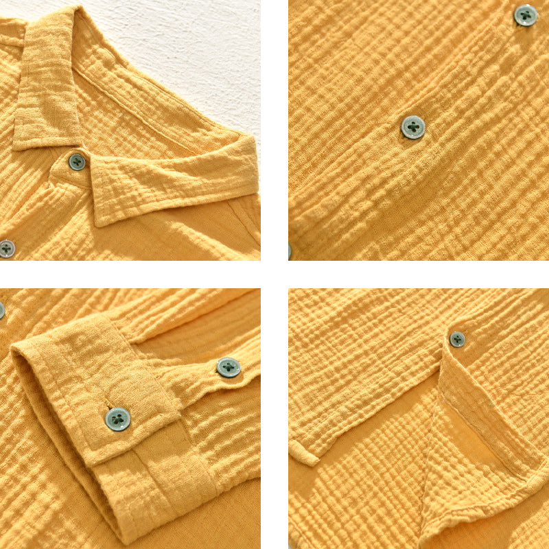 Men's Soft & Comfortable Casual Shirt - Breathable Fabric, Perfect for Everyday Wear
