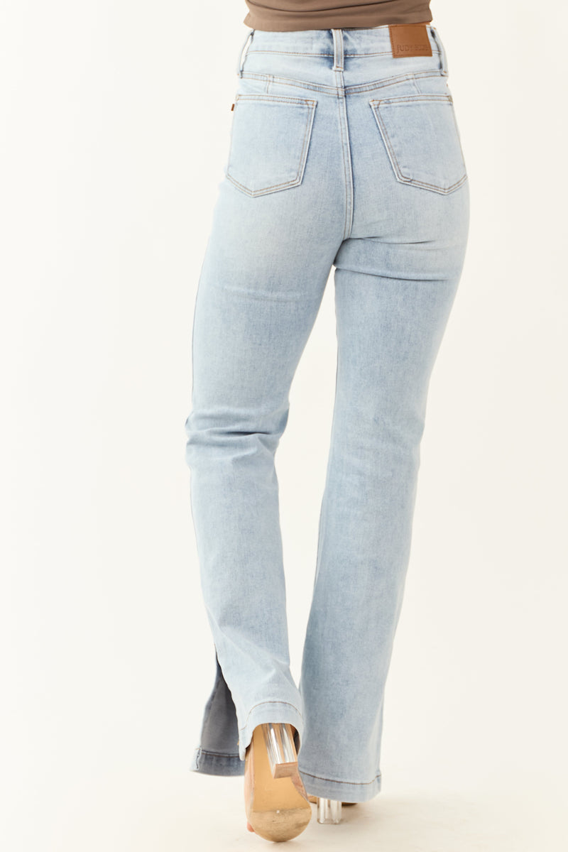Judy Blue Women's Bootcut Tummy Control Stretchy Jeans - Flattering Fit & Comfort